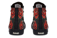 High Top Canvas Shoes For Printing Lovers