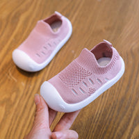Flying woven hole shoes toddler shoes