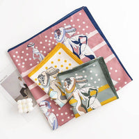 Elegant Silk Scarf Spring Matching Shirt