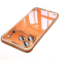 Borderless Half-wrap Protective Transparent Phone Case