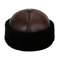 Haining Genuine Leather Cowhide Landlord Hat