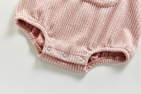 Baby Strap Romper With Hat