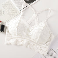 Ladies' lace-free back bra
