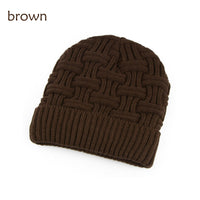 Men's And Women's Outdoor Winter Thickening And Fleece Warm Knitted Hat