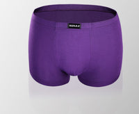 Men's Boxers Mid-waist Modal Boxers Youth Short Underpants