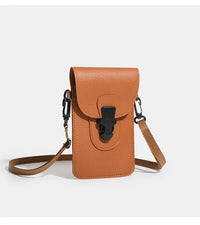 Minimalist Unisex Lock-clasp Crossbody Mini Bag