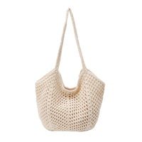 Hand-woven Hollow Shoulder Support Extra Large Bag