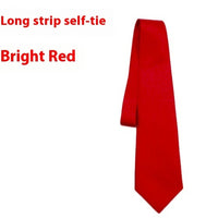 8CM Tie Men's Formal Wear Business Black Suit Hand Tie Work