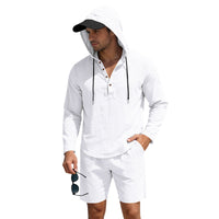 Lightweight Breathable Loose-fit Linen Mens Suit