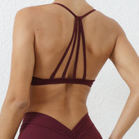 Women's Tight Quick-drying Sports Detachable Shoulder Strap Yoga Jacket Bra