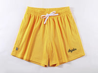 Men's Fashion Personalized Double-layer Mesh Shorts