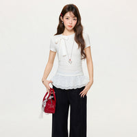 Women's Spring Designer Base Layer Slim-Fit Inner Top