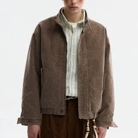 Tree Grain Texture Jacket Men's Houndstooth Lining American Retro