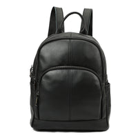 Elegant And Casual Leather Womens Backpack