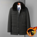 Mid-age Mens Lambswool Jacket