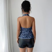 Women's Fashionable Sexy Elegant Sequin Camisole