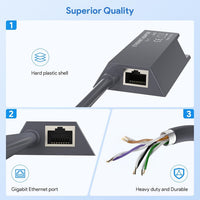 Star 2nd-generation Internet Cable Connects To A Gigabit Ethernet Adapter