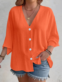 Ladies' Fashion Solid Color Button Cardigan Long Sleeve