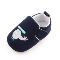 Anti Slip Cartoon Fashionable Baby Rubber Soled Shoes