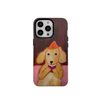 Puppy Reading Film Magnetic Two-in-one Phone Case