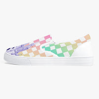 Low-top Lace-up Platform Round-toe Canvas Canvas Shoes