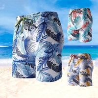 Men's Cropped Beach Pants Swimming Trunks