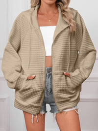 Women's Fashion Casual Zipper Jacket Coat