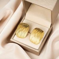 Premium Fashion Irregular Earrings, High-End Unique Niche Design, Stainless Steel Earrings Jewelry For Women