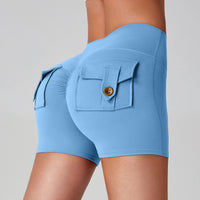 Naked Women Feeling High Elastic Running Quick-drying Pants