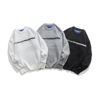 Fashion Casual Men's Pullover Loose Sweater