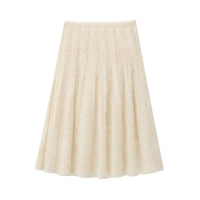 Transparent Organza Bowknot Decoration Short-sleeved Sweater