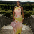 Hip-hugging Skirt Everyday Party Wear Figure-flattering Long Dress