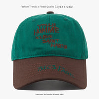 Big Head Circumference Peaked Cap Fashion Trendy Baseball Cap For Men