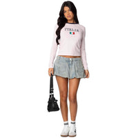 Women's Denim Skirt Niche Retro