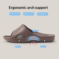 Womens Indoor Non-slip Flat-foot Sandals For Home Use