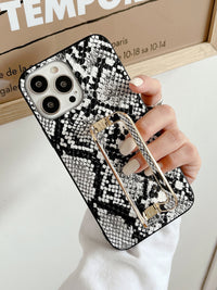 Leather Anti-fall Mobile Phone Case Bracket High-end Sense