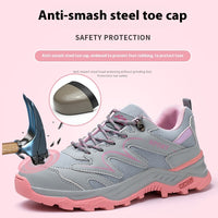 Women's Work Shoes Anti-smashing And Anti-penetration Breathable Lightweight