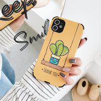Cactus embossed phone case