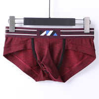 Mid Waist Men's Ice Silk Elephant Trunk Briefs