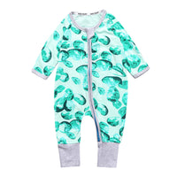 Men's And Women's Treasure Double Zipper Bodysuit Korean Style