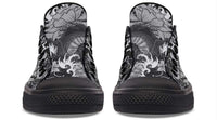 Fashion Printed Couple High Top Canvas Shoes