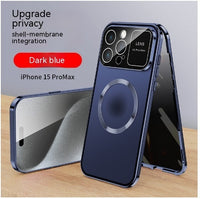 Phone Case Double Sided Magnetic Glass Protective