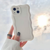 Cream Wind Phone Case Solid Liquid