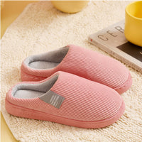 Couple's Home Indoor Cotton Drag Warm Non-slip Plush