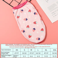 Pet Vest Printed Thin Breathable Small Dog