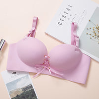 No trace no steel ring bra