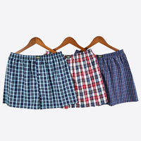 Mens Loose Breathable Cotton Shorts For Home Wear