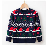 Viscose, Cotton Christmas Sweaters For Children