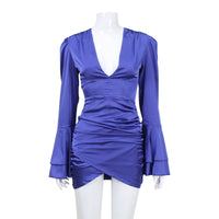 Irregular-fit Sheath Skirt High-waisted Elegant Dress