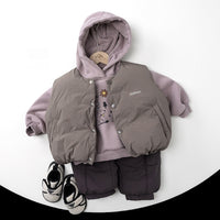 Hooded Fleece Sweatshirt For Winter Keeps Boys And Girls Warm